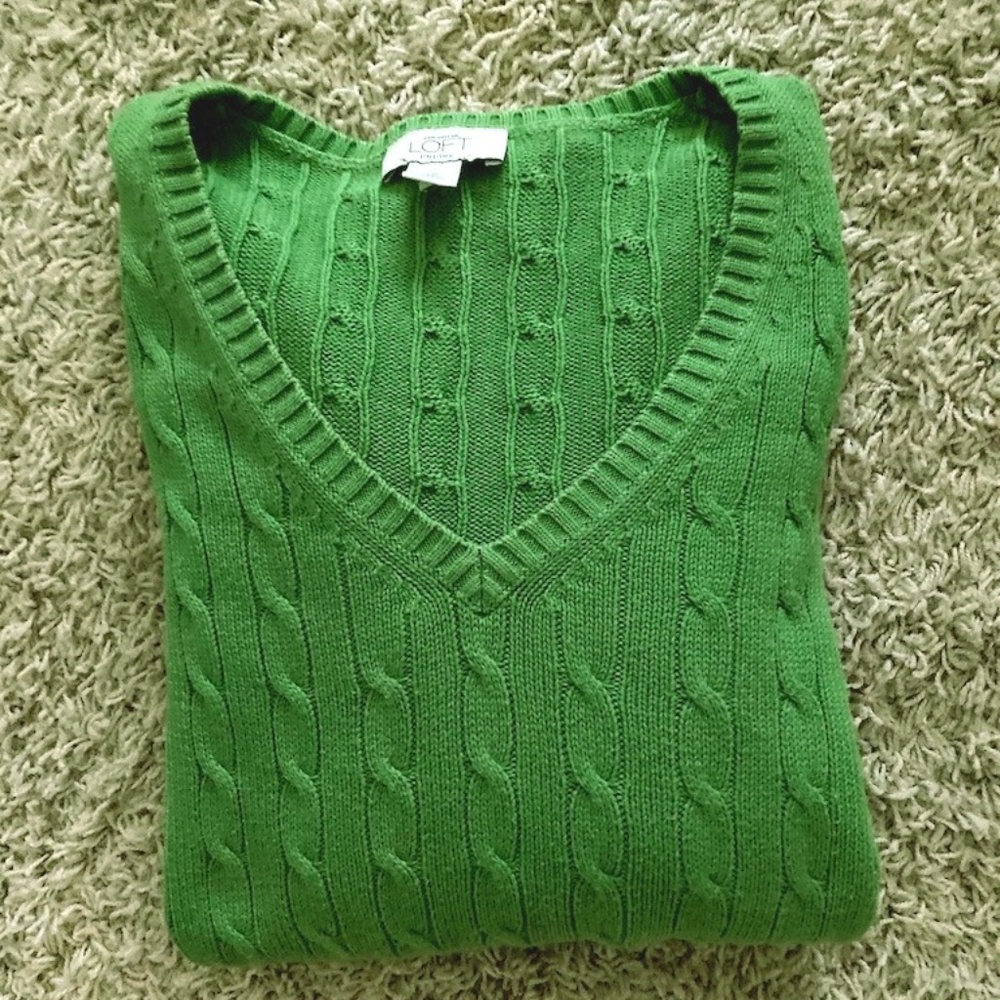 Loft Sweater . Green